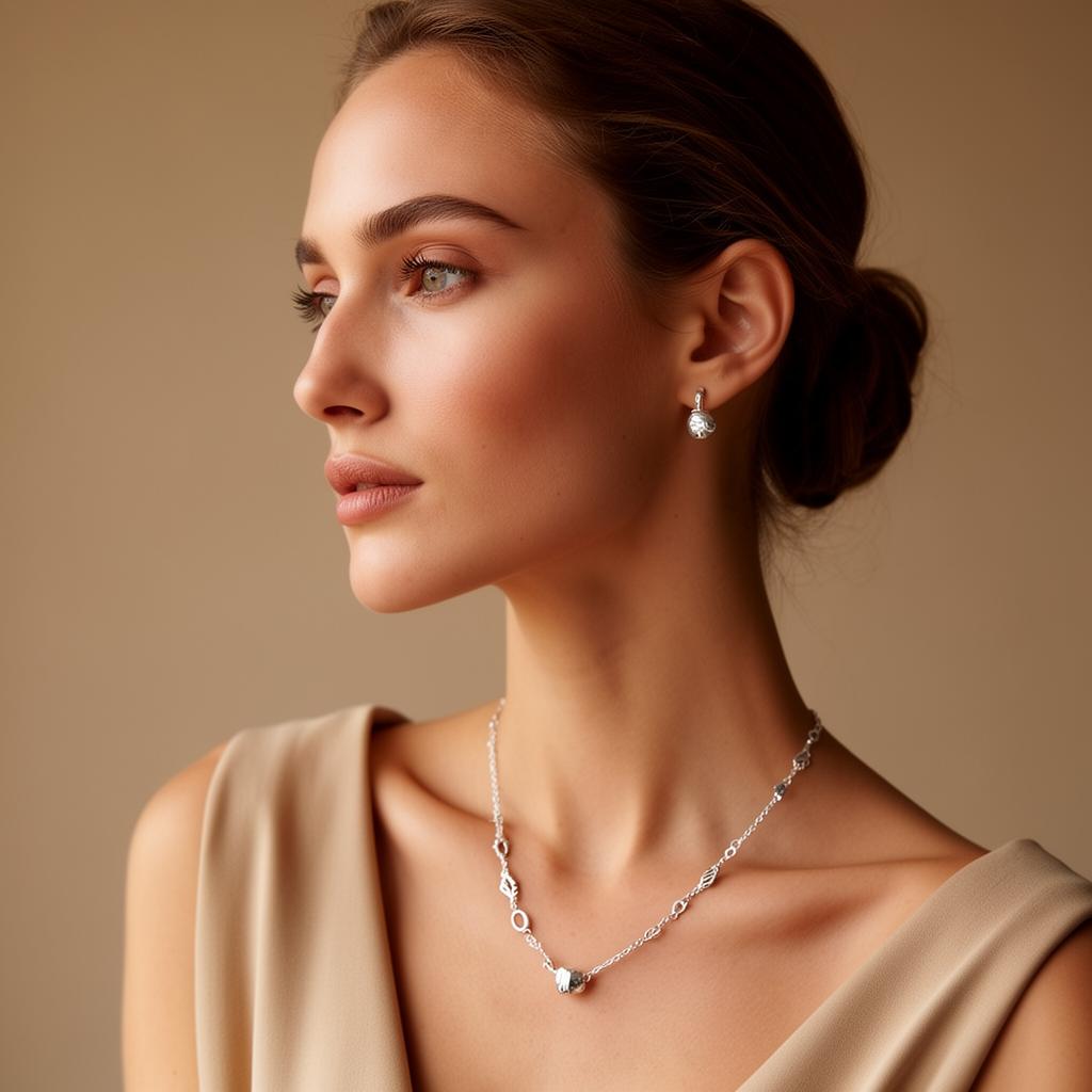 Mulher usando peças PrataGi